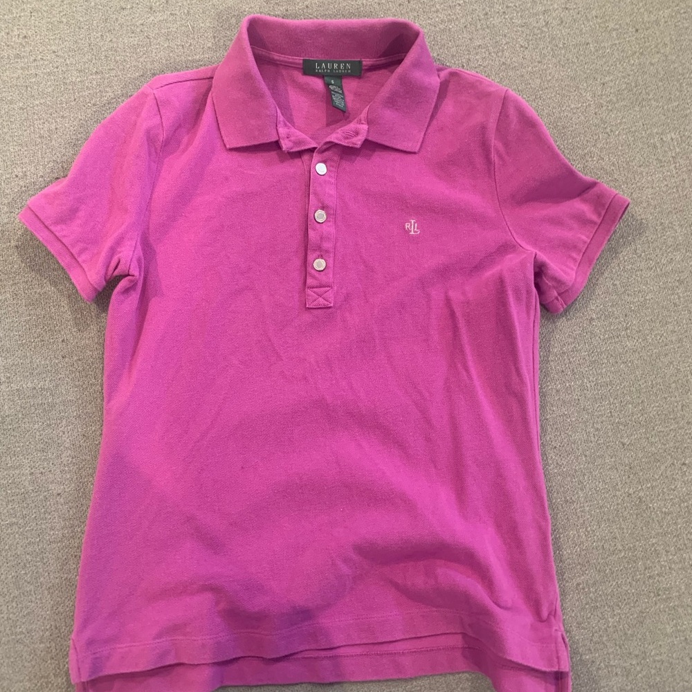 Lauren Ralph Lauren Women's Pink Polo Shirt